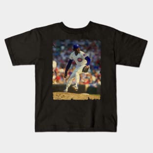 Wrigley Field in Chicago Cubs Kids T-Shirt